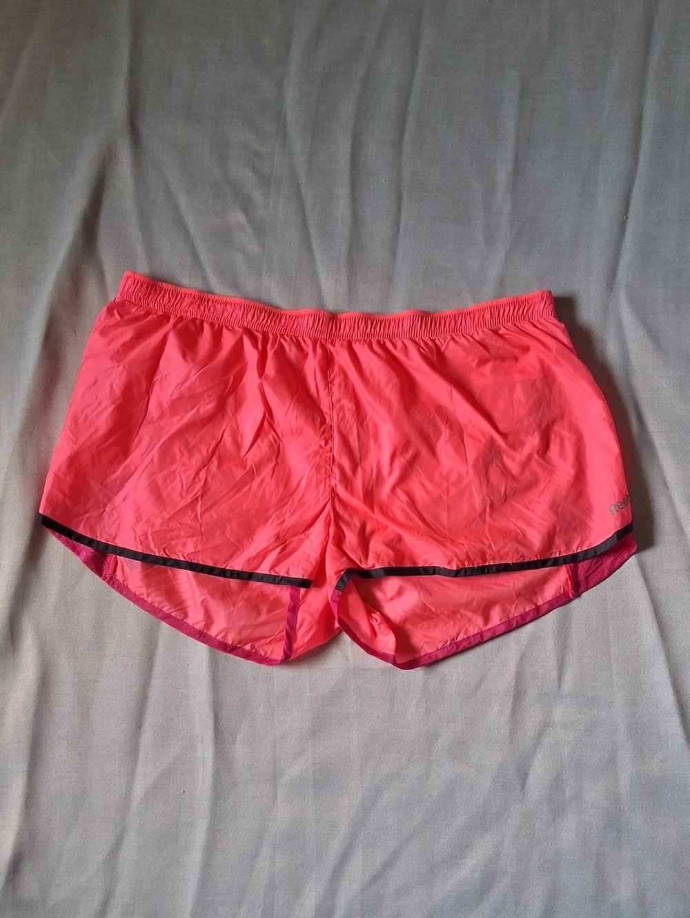 💥3/$20💥 Reebok Neon Pink Running Shorts with Built-in Liner - Women's Size L
